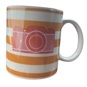 Stripe‎ & camera coffee mug